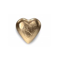 HEART BRIGHT GOLD 8g - MILK CHOCOLATE