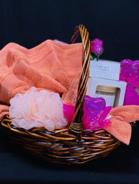 44 - WITH LOVE - DELUXE PAMPER BASKET