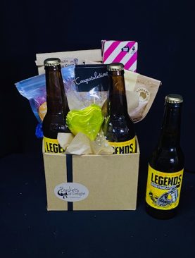 04L - LEGENDS BEER HAMPER BOX
